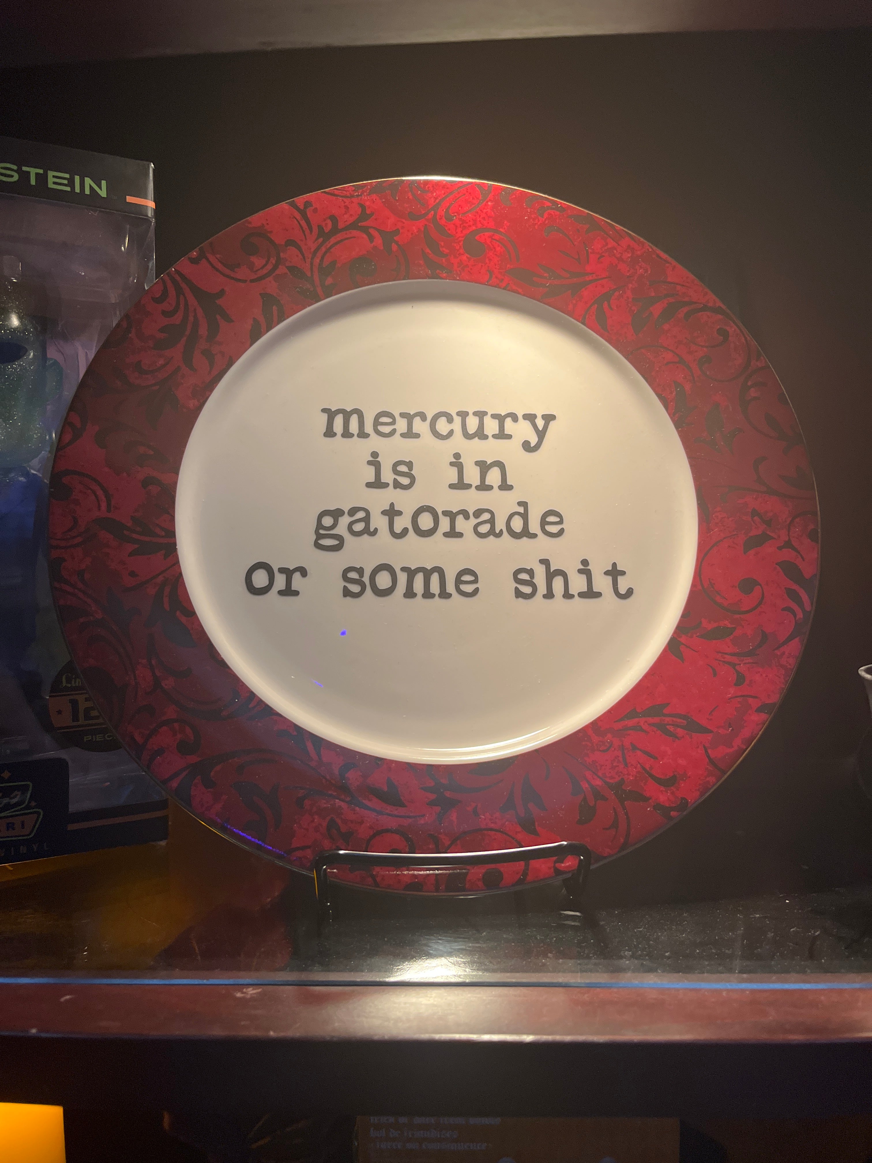 Upcycled Funny Plates