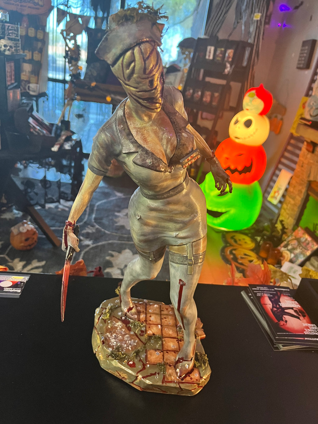 Hand Painted Silent Hill Nurse