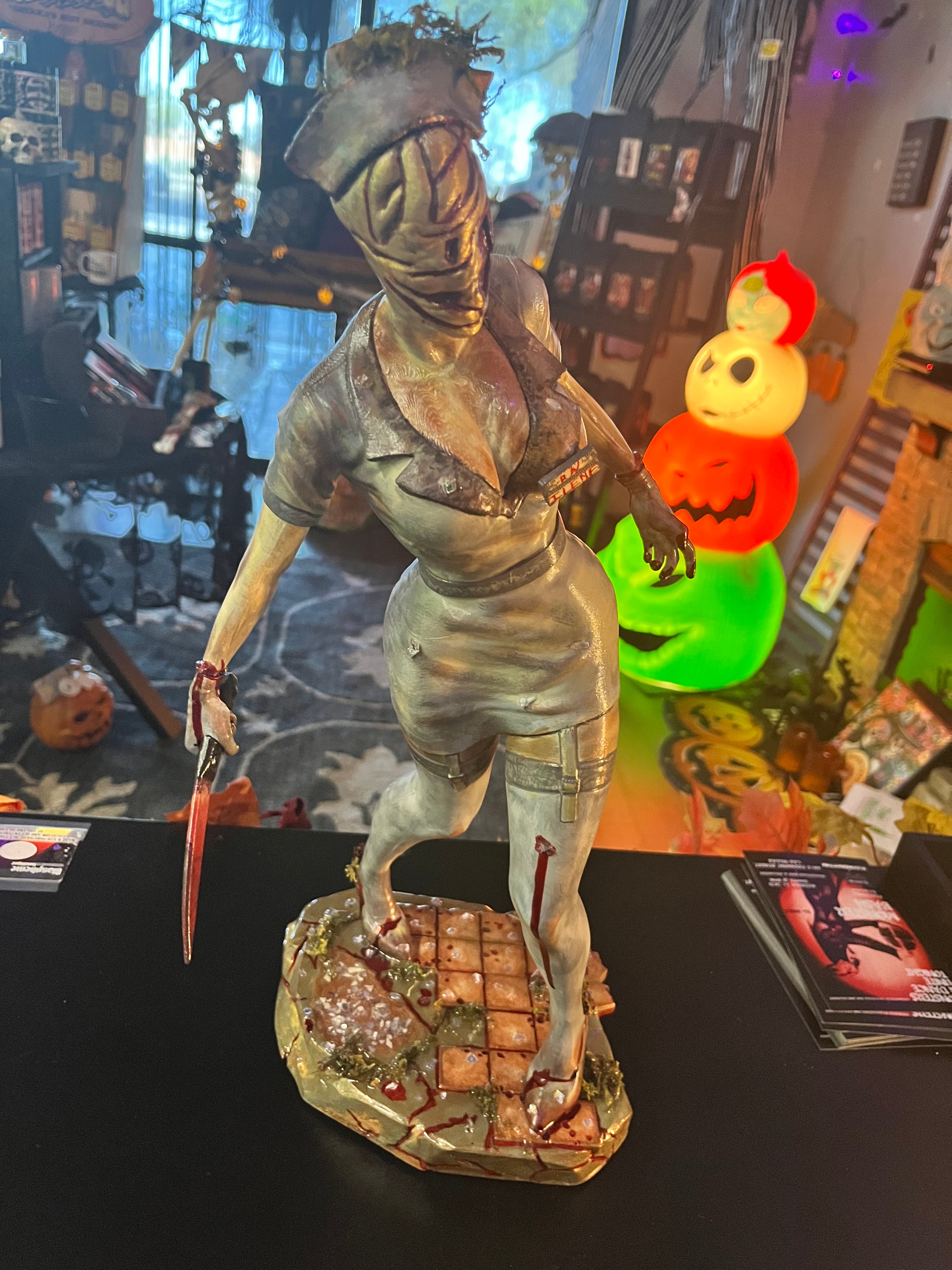 Hand Painted Silent Hill Nurse