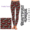Freddy Tarot (Semi-Exclusive) - High-quality Handcrafted Vibrant Leggings