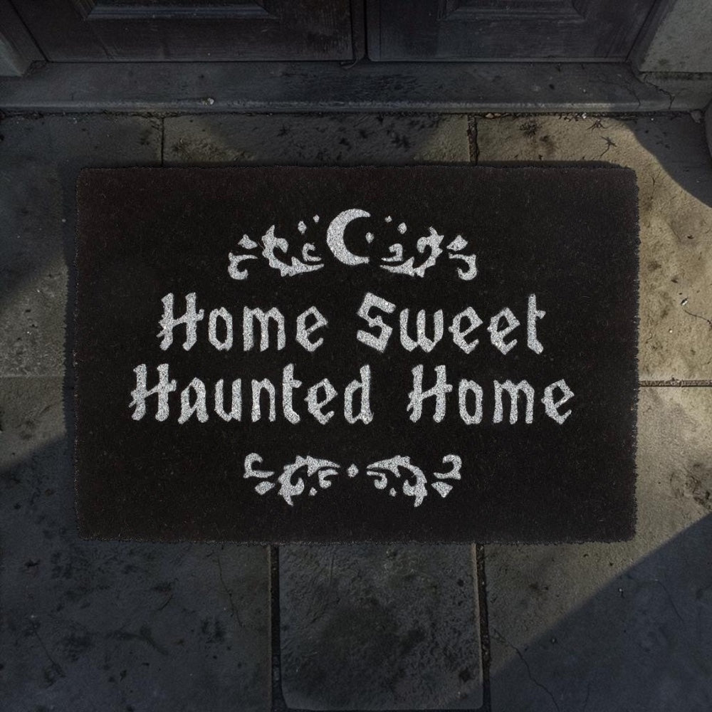 Home Sweet Haunted Home Doormat Home Décor
