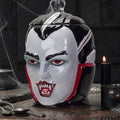 Vampire-Themed Ceramic Cookie Jar