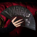 Vampira Coffin Fabric Fan