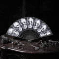 Anatomical Skull Fabric Fan