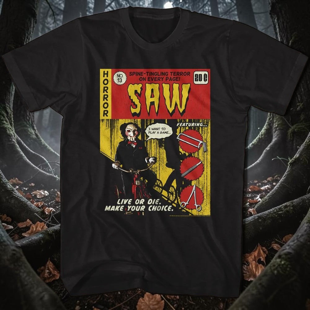 Saw Movie Jigsaw Comic Book