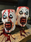 Art the Clown Planters - Local Artist