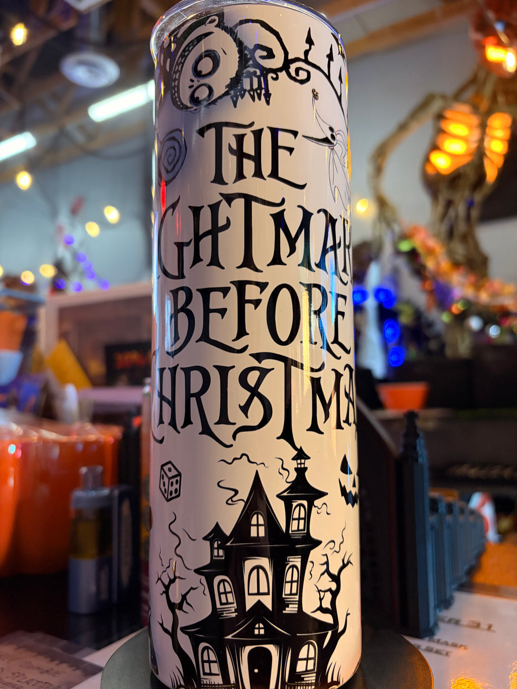 Nightmare Before Christmas Tumbler 30oz