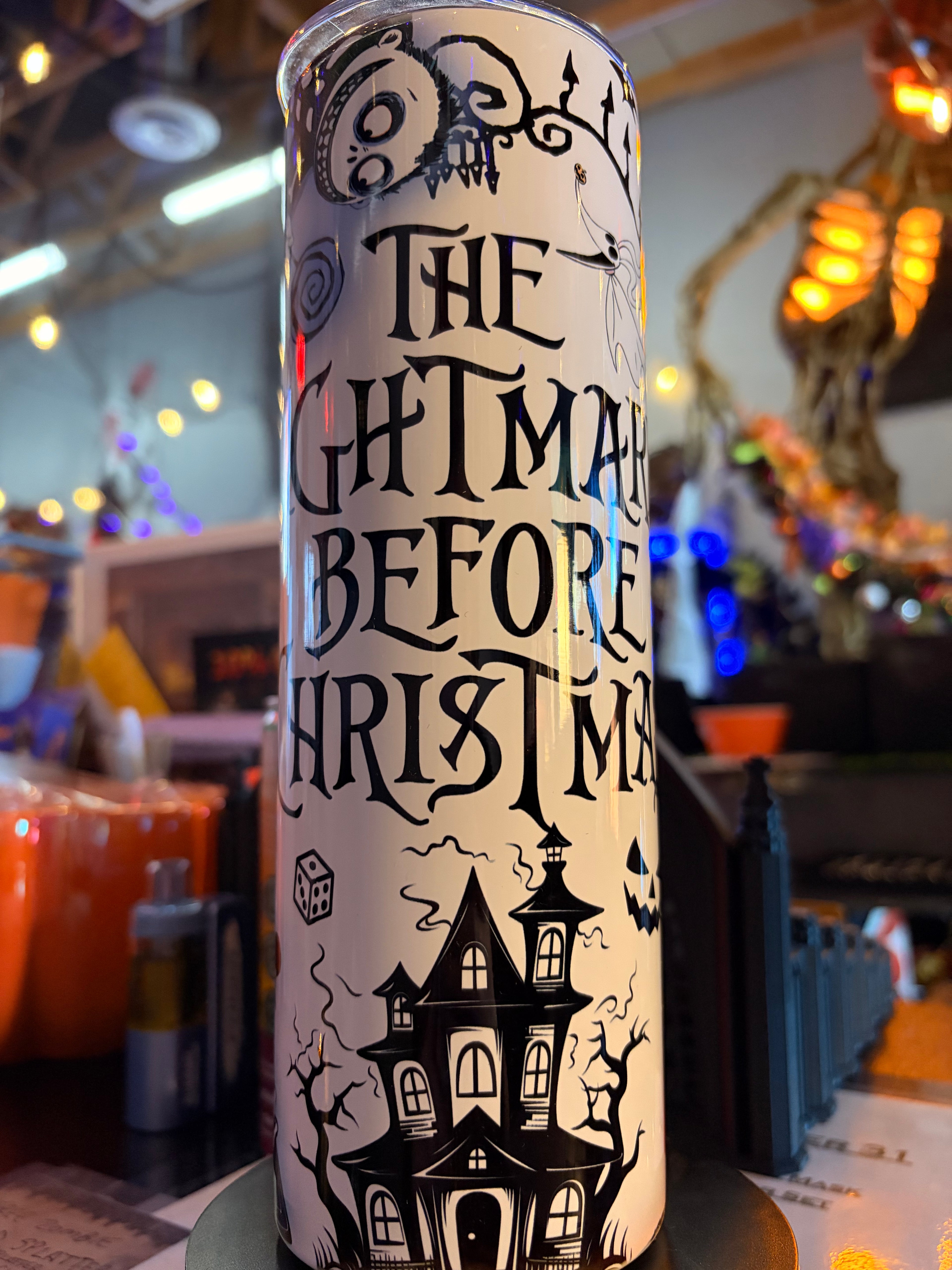 Nightmare Before Christmas Tumbler 30oz