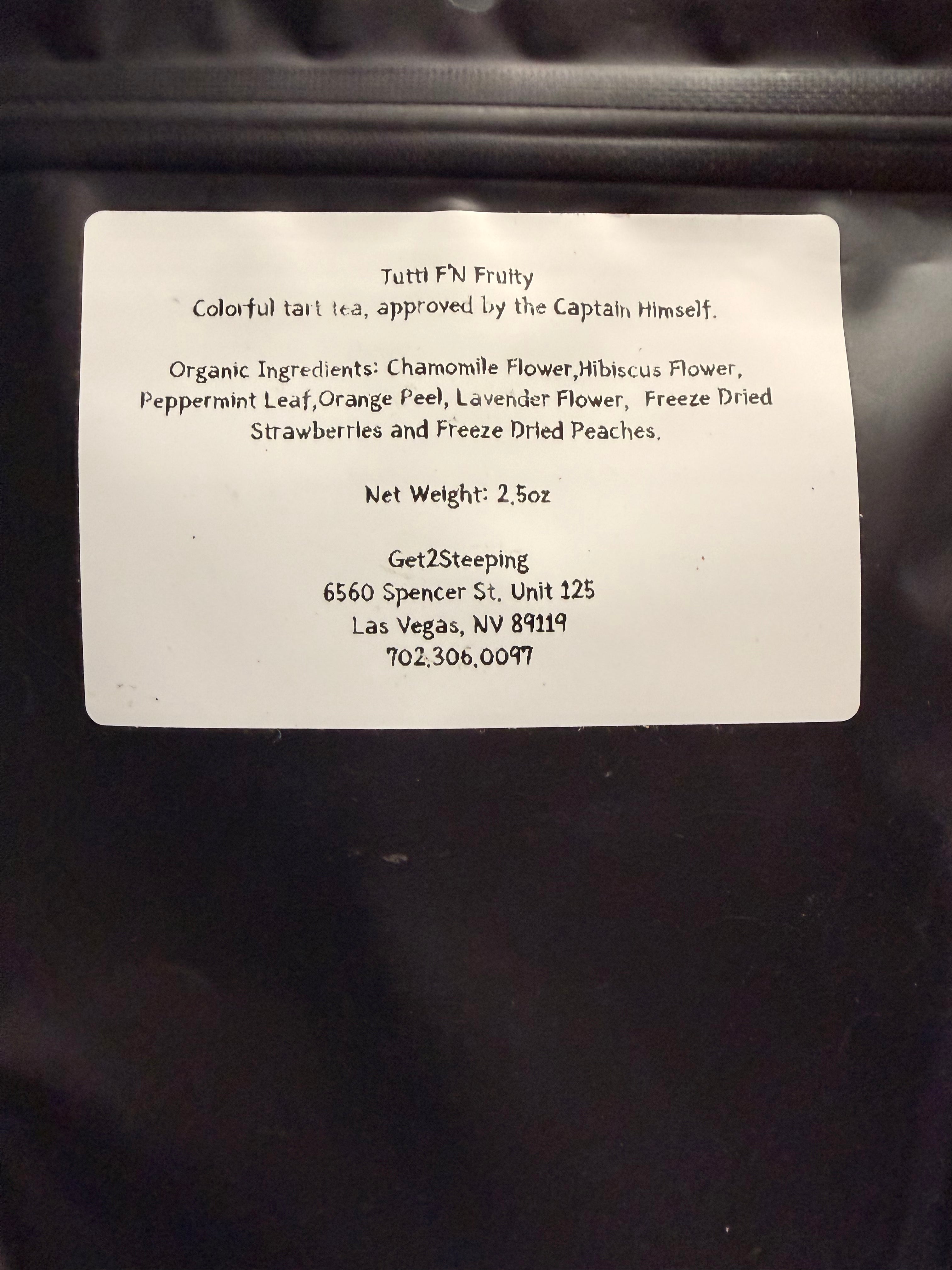 Murder Ride Tea/Locally Blended 3oz