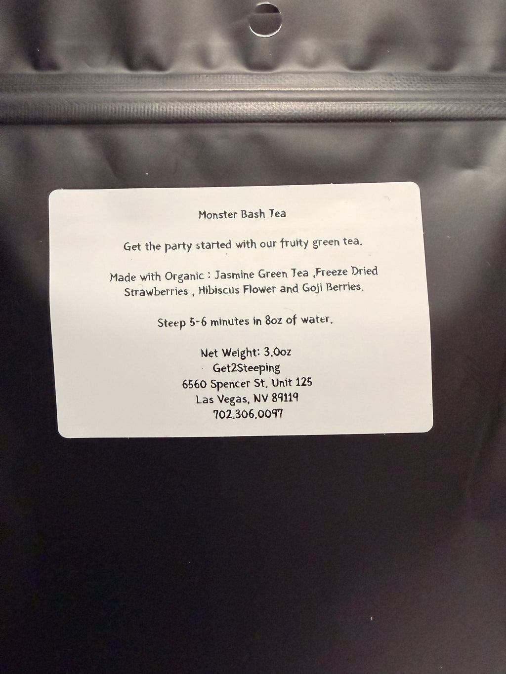 Monster Bash Tea/Locally Blended 3oz
