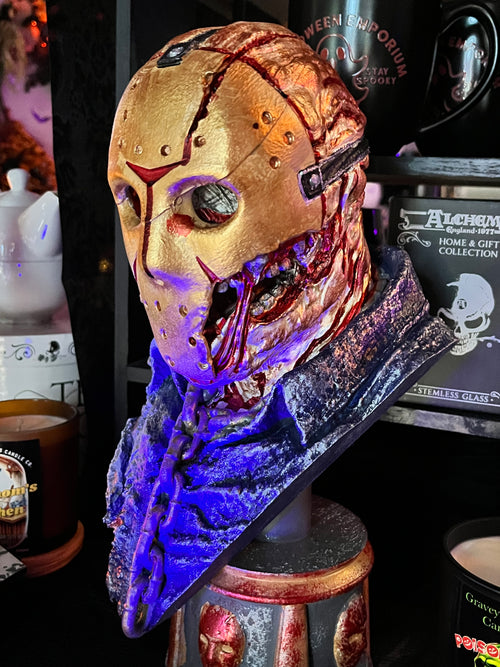 3D Hand Painted Jason Bust