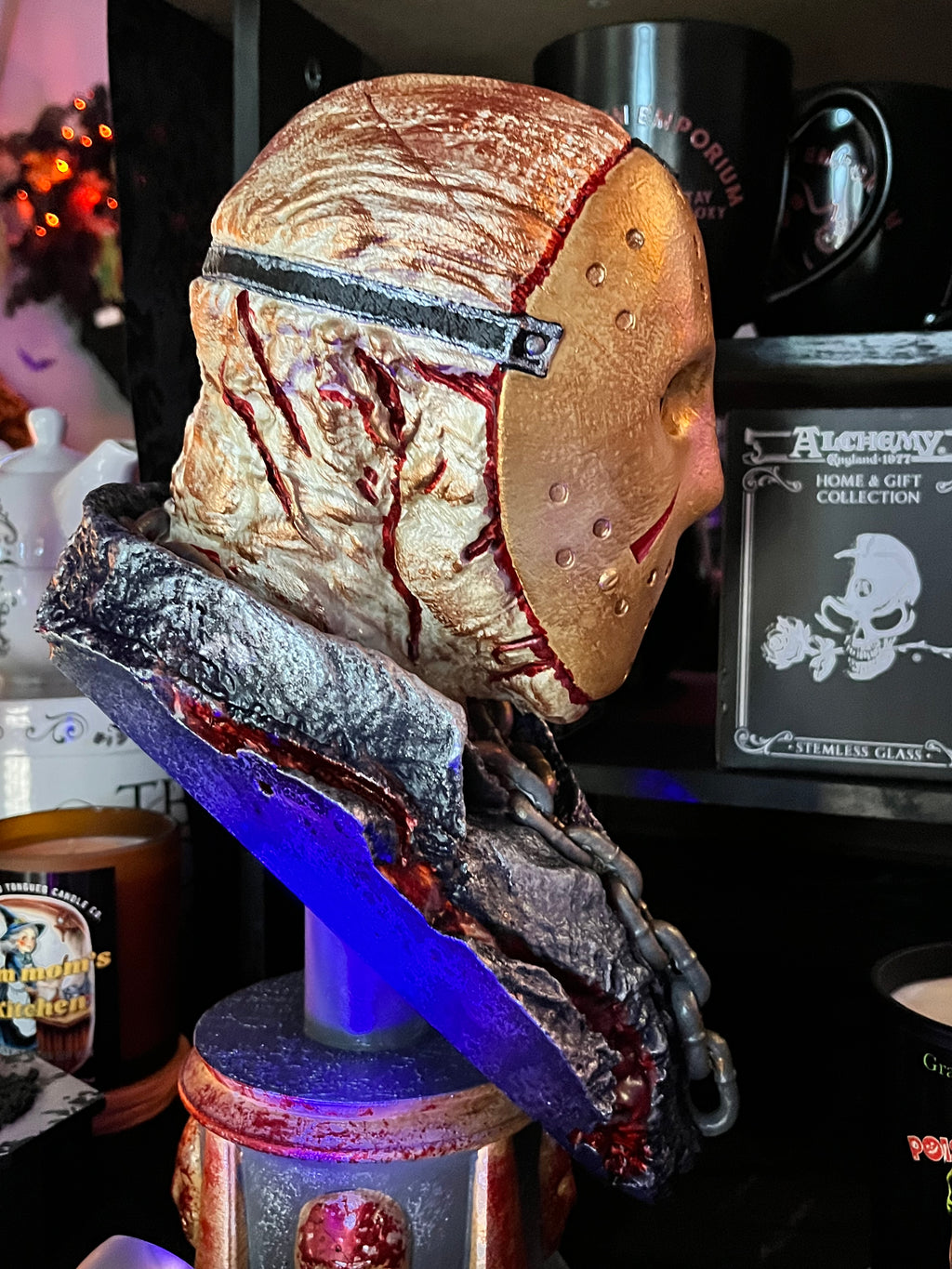 3D Hand Painted Jason Bust