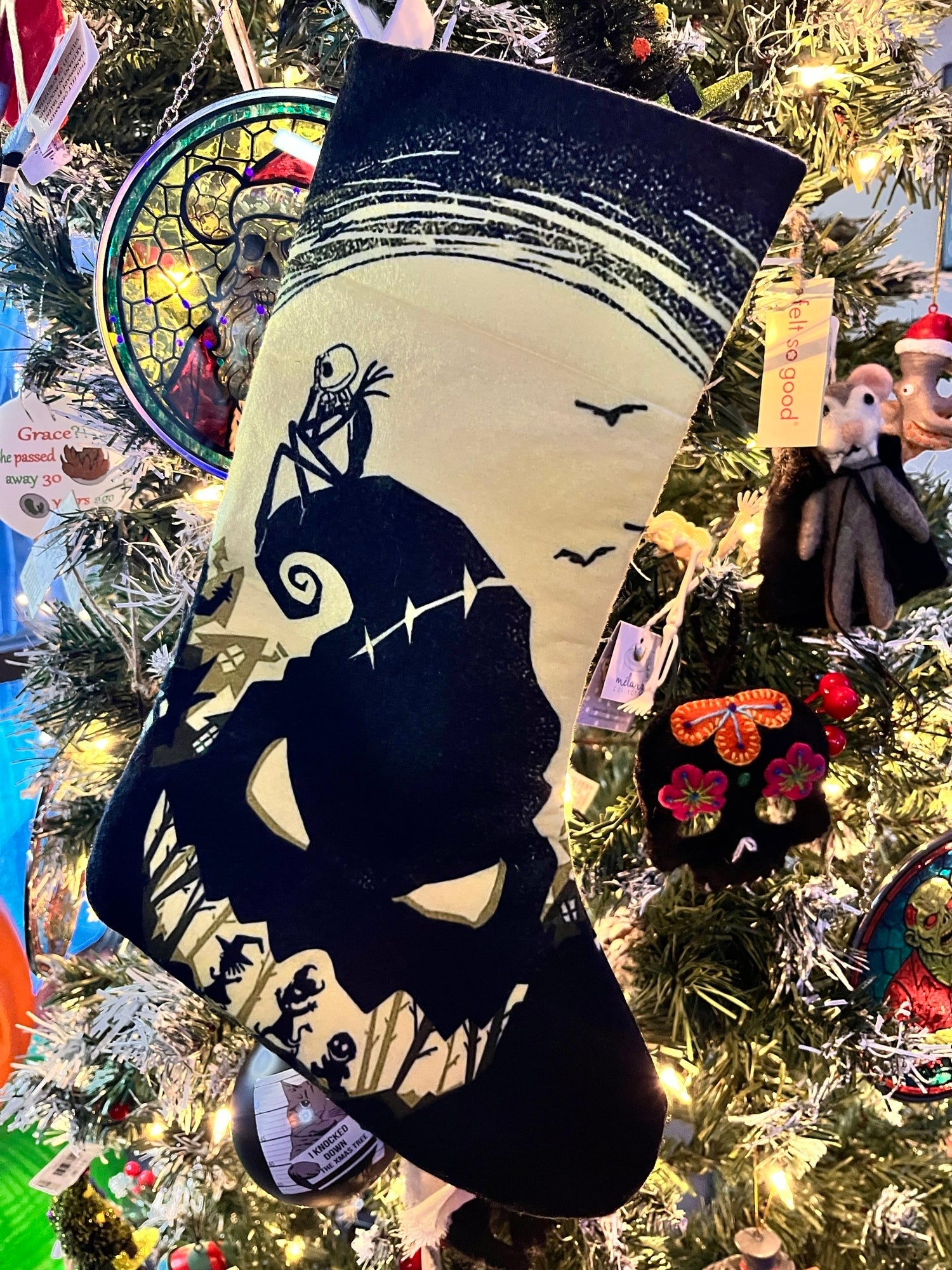 Oogie Boogie Stocking