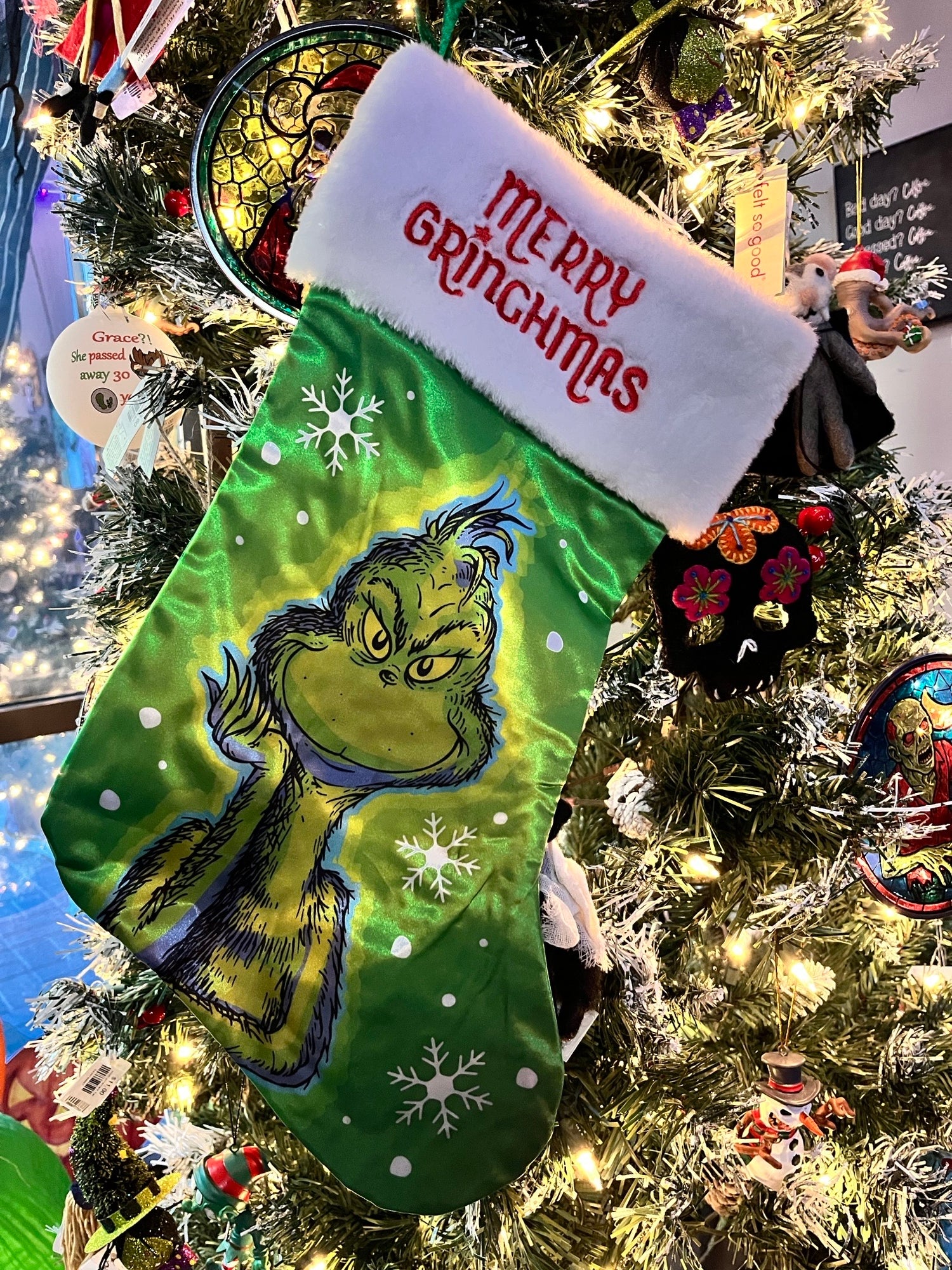 Deluxe Grinch Stocking (2 Designs)