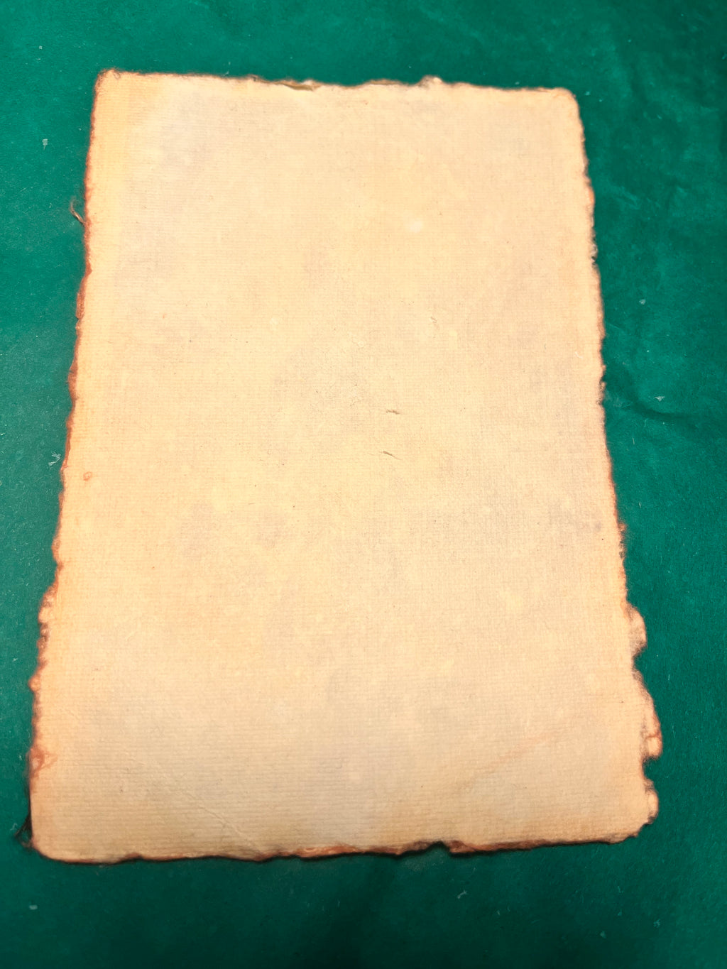 Krampus Christmas Card / On Handcrafted Paper