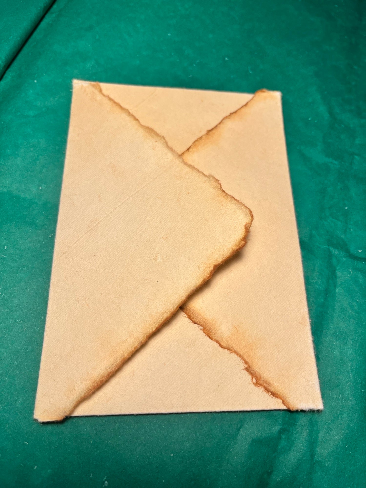 Krampus Christmas Card / On Handcrafted Paper