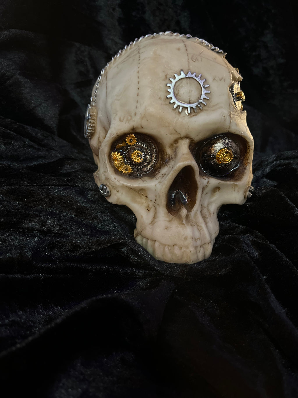 Steampunk Skull with Gears
