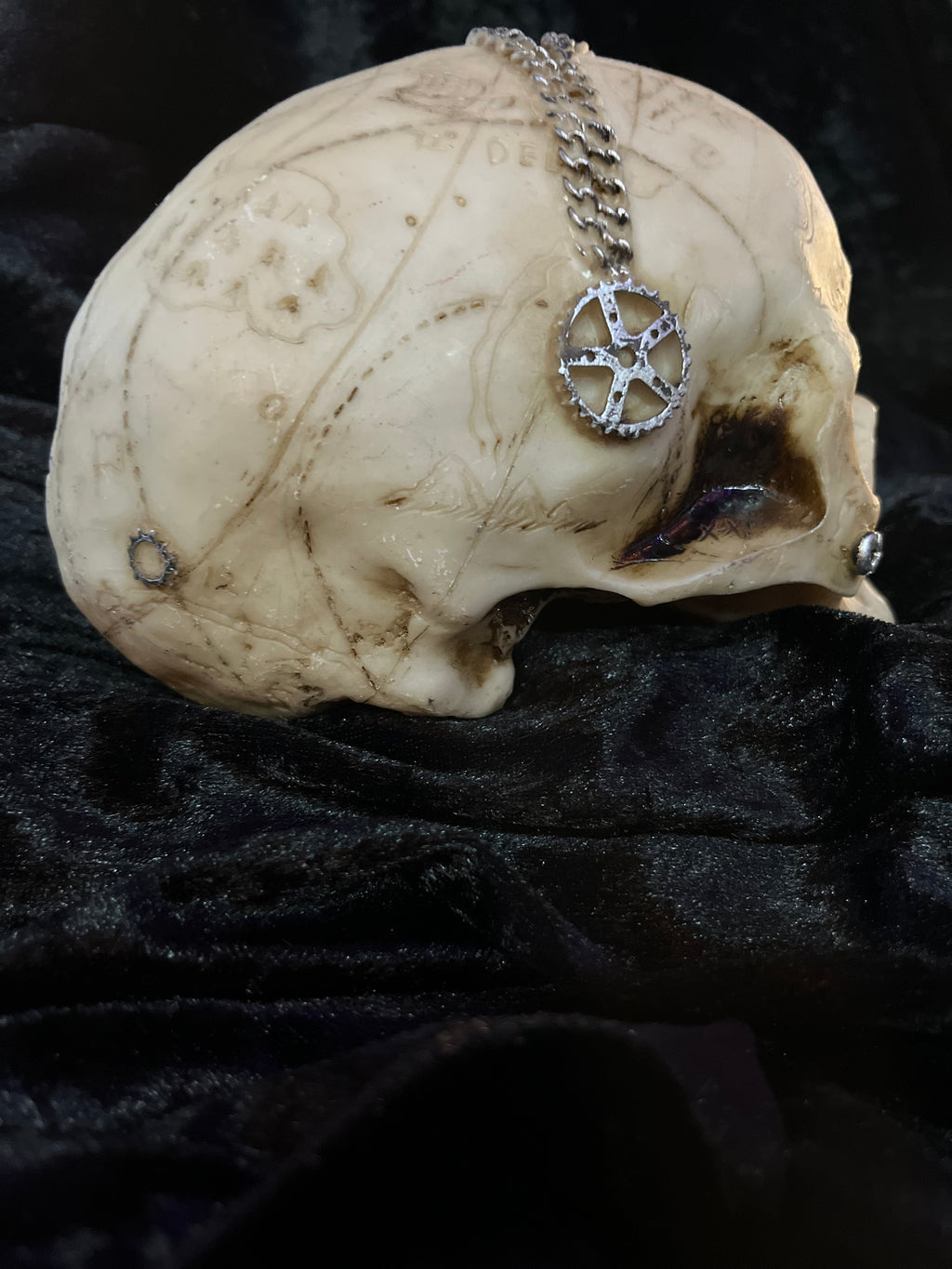 Steampunk Skull with Gears