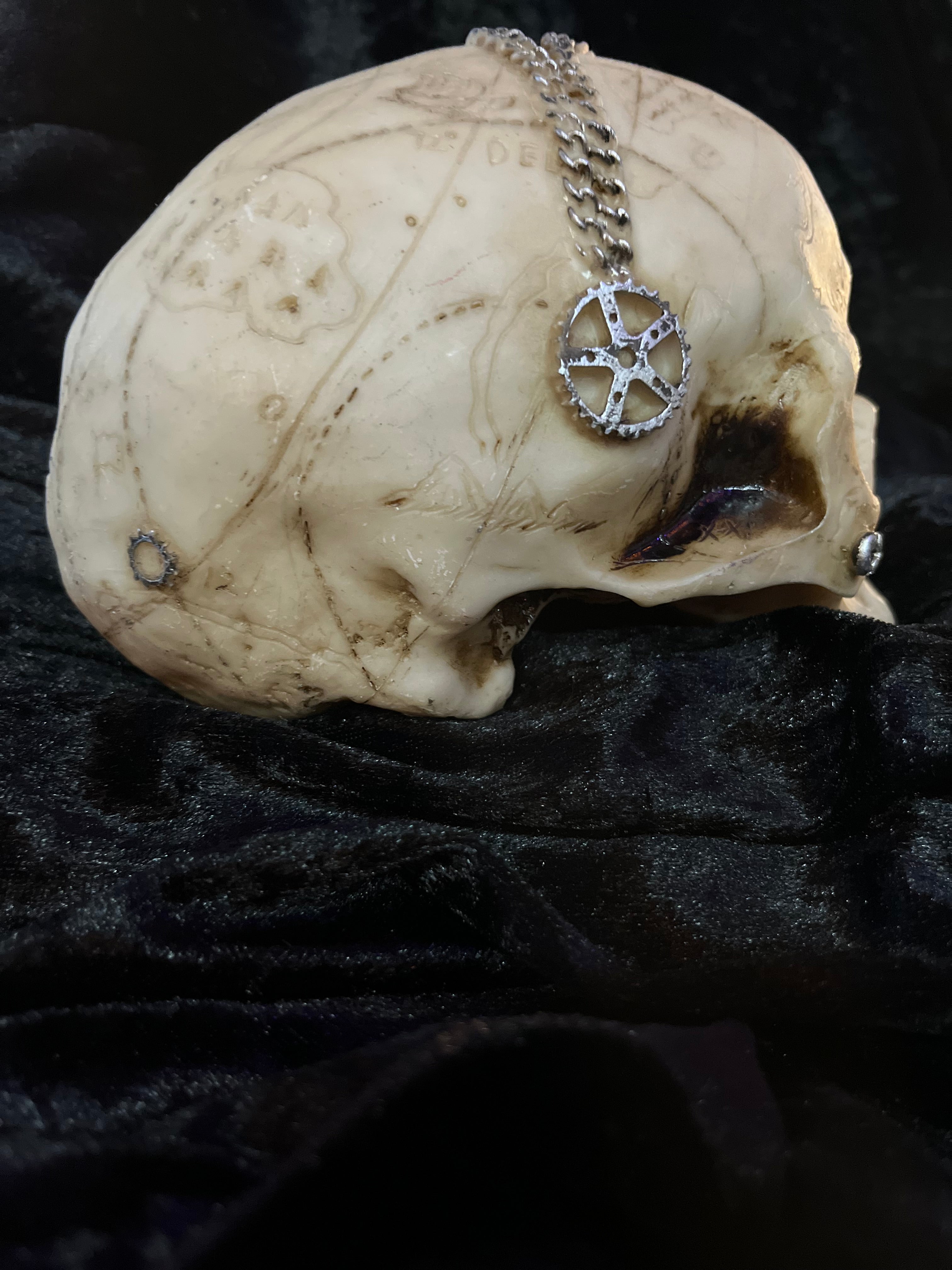 Steampunk Skull with Gears