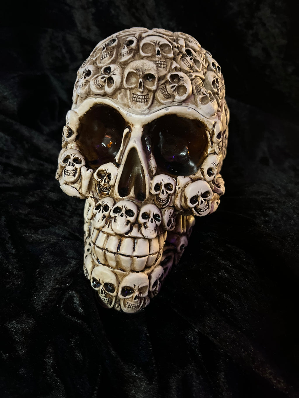 Skull Decor Dish / With Removable Top