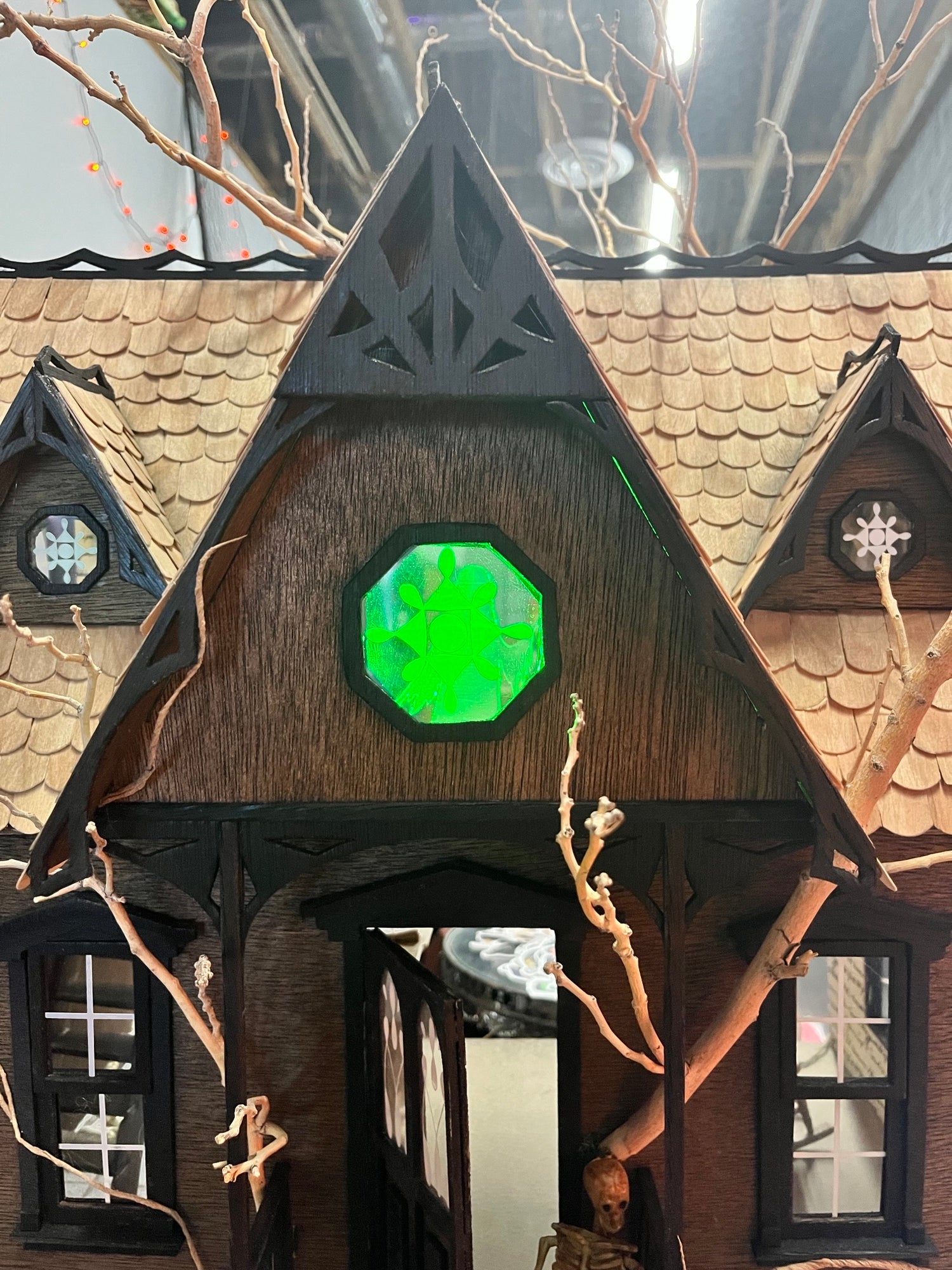 Local Artist Crafted Haunted House