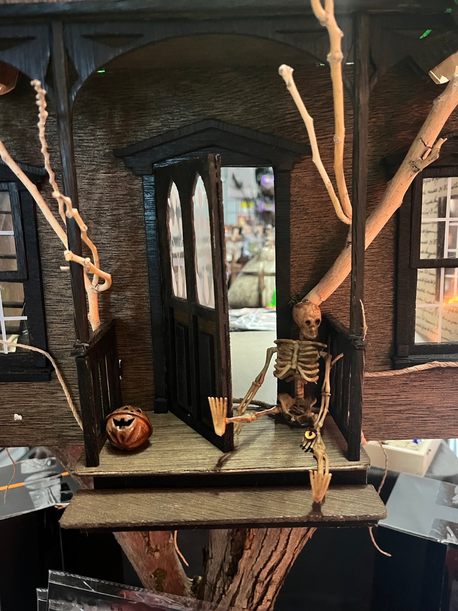Local Artist Crafted Haunted House