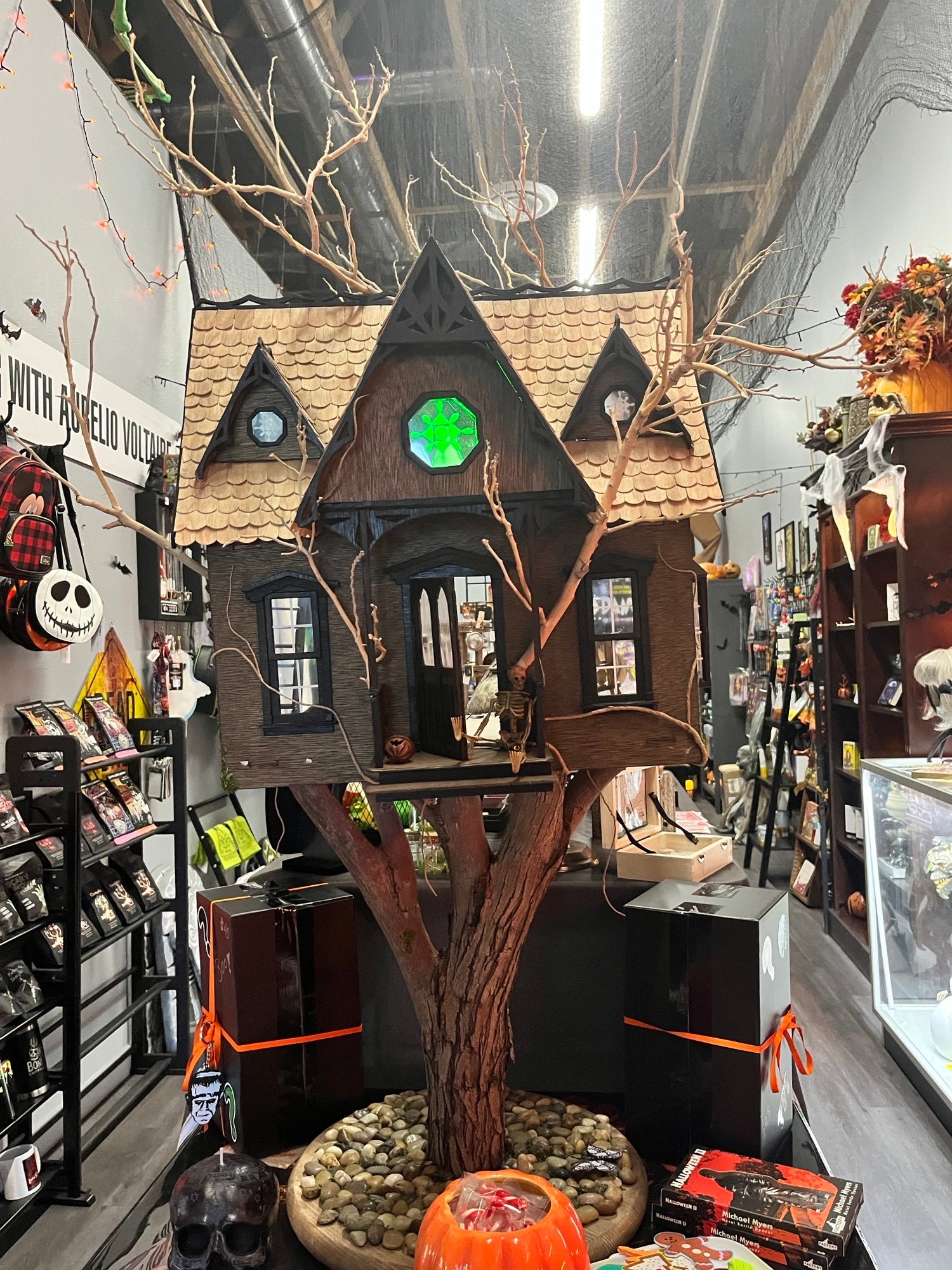 Local Artist Crafted Haunted House