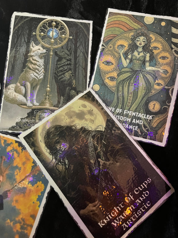 Las Vegas Designed Zodiac Tarot / Virgo