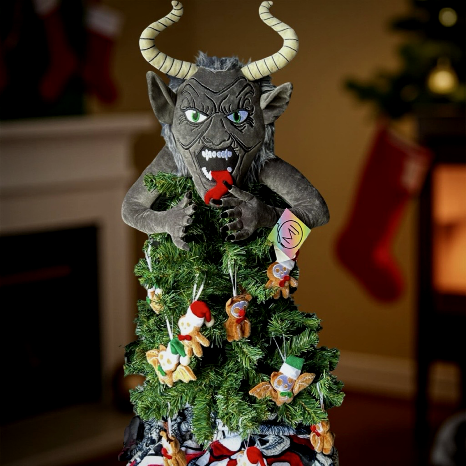 Krampus Plush Tree Topper