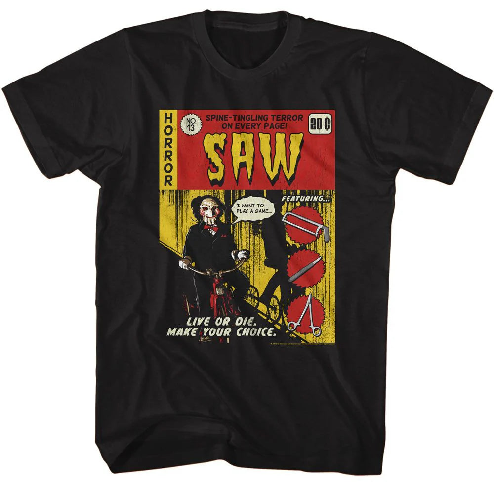 Saw Movie Jigsaw Comic Book