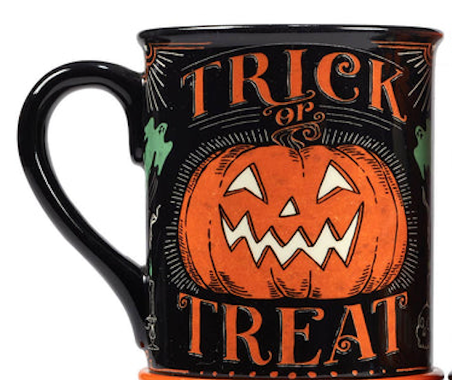 Scaredy Cat Halloween Mug 18 oz./ 1 pc
