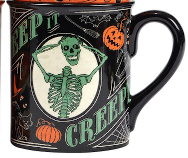 Scaredy Cat Halloween Mug 18 oz./ 1 pc