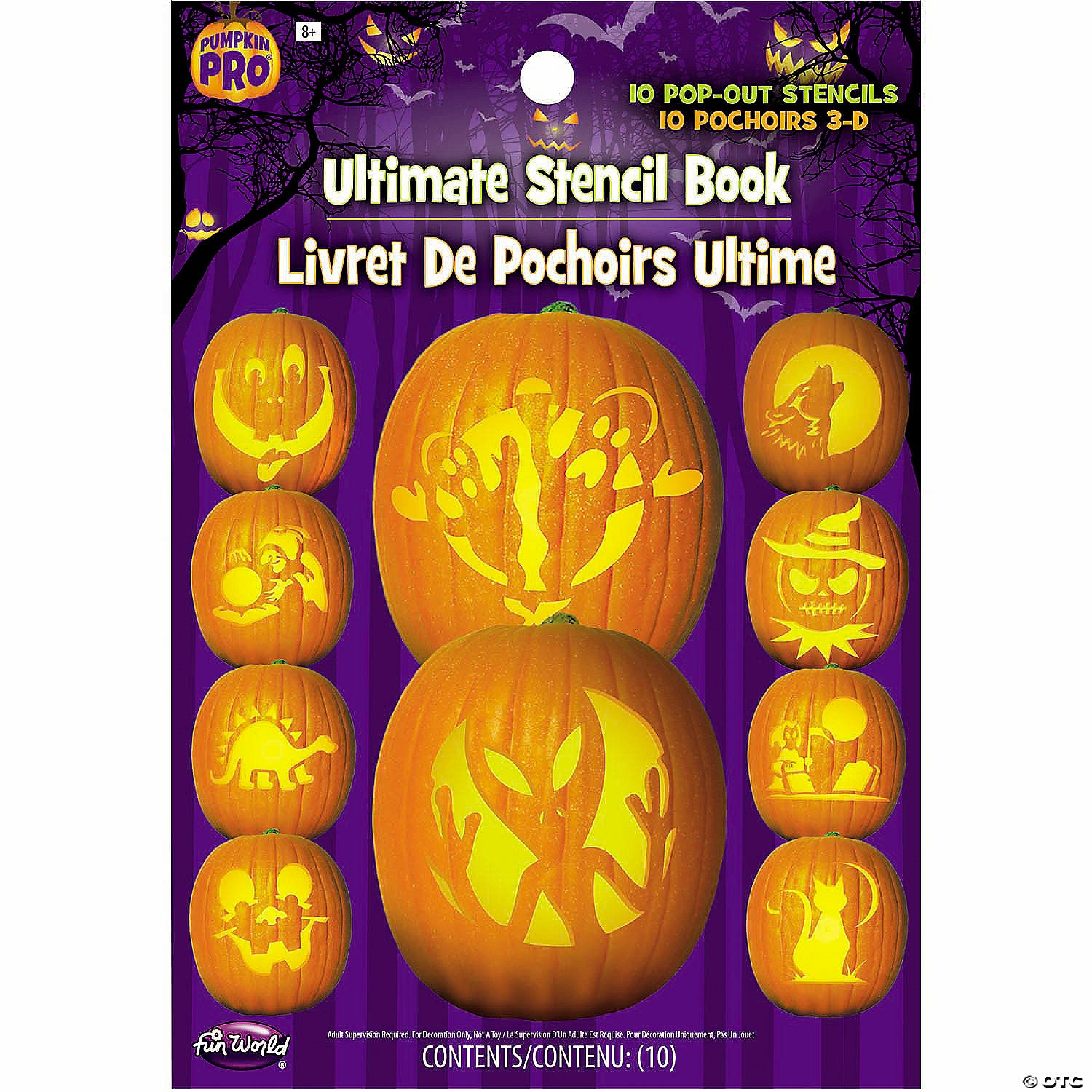 ULTIMATE STENCIL BOOK - 10 PC.