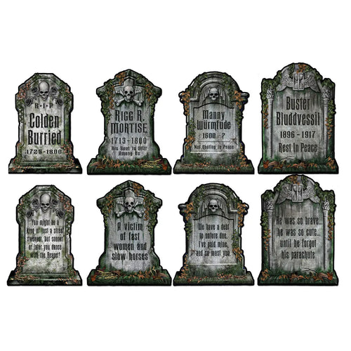 6pc Vintage Style Halloween Decor Cutout Sets and Felt Witch Hat