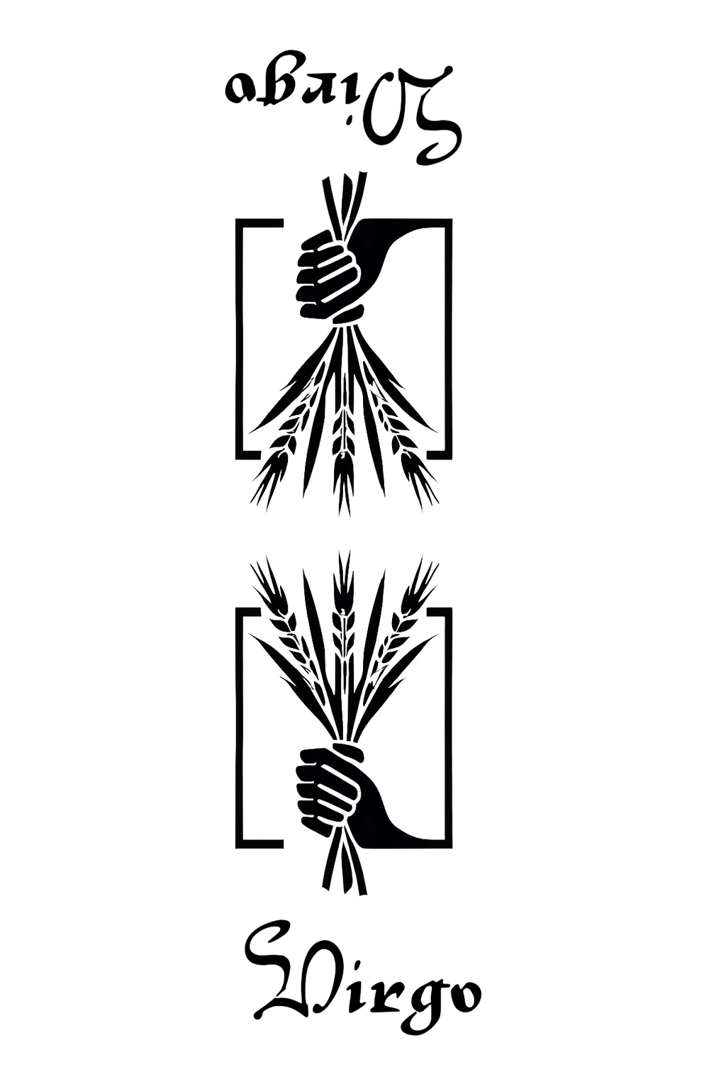 Las Vegas Designed Zodiac Tarot / Virgo