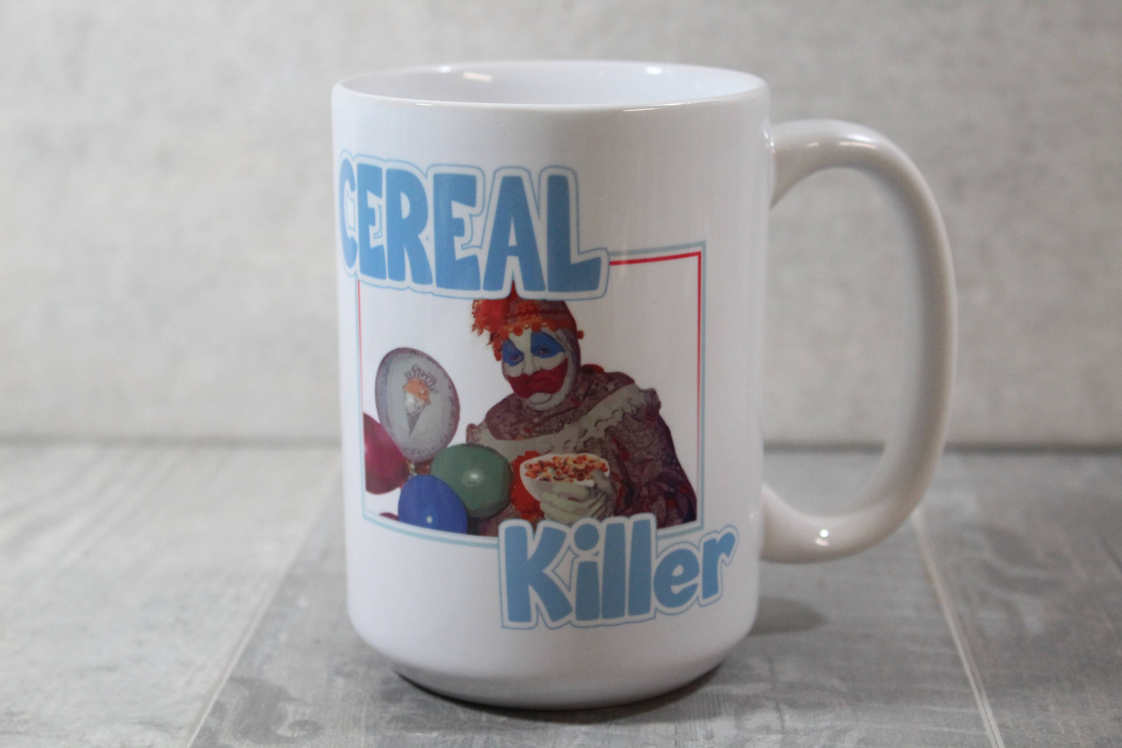 John Wayne Gacy Cereal Killer // 15 Oz. Ceramic Mug