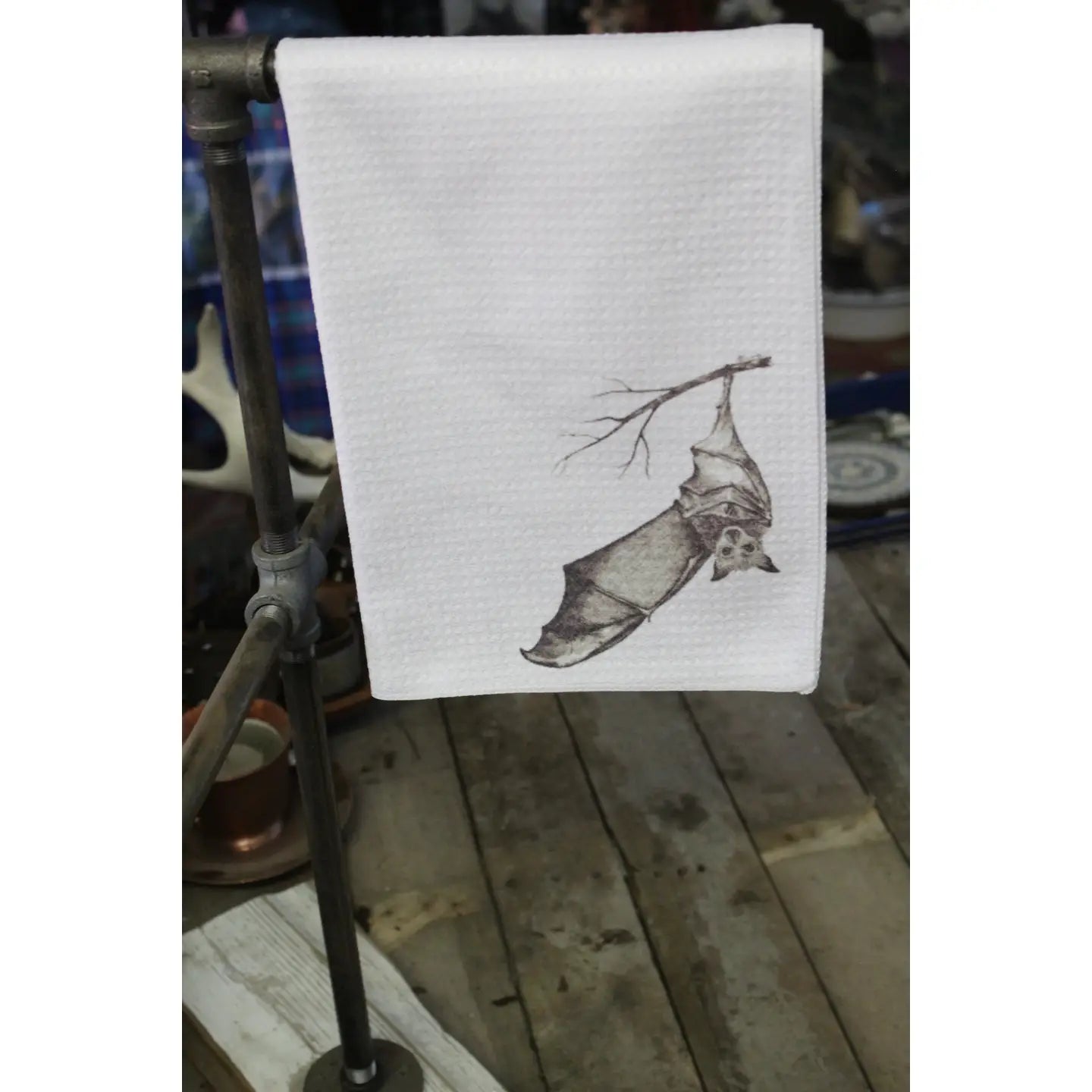 Cute Bat Kitchen Towel