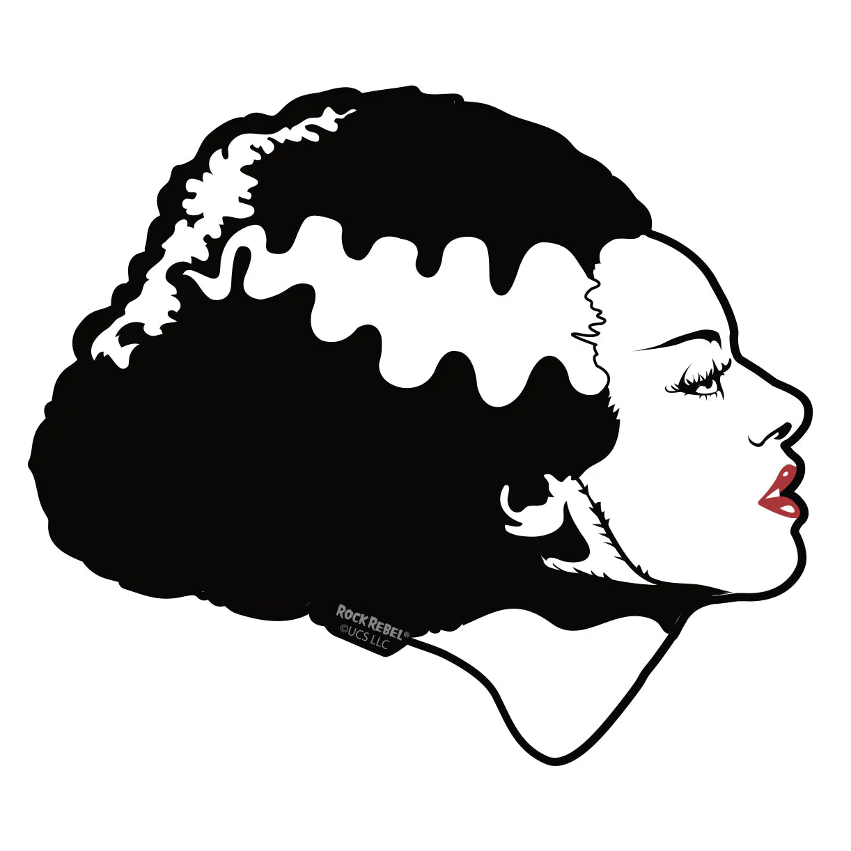 Bride of Frankenstein Sticker 4"