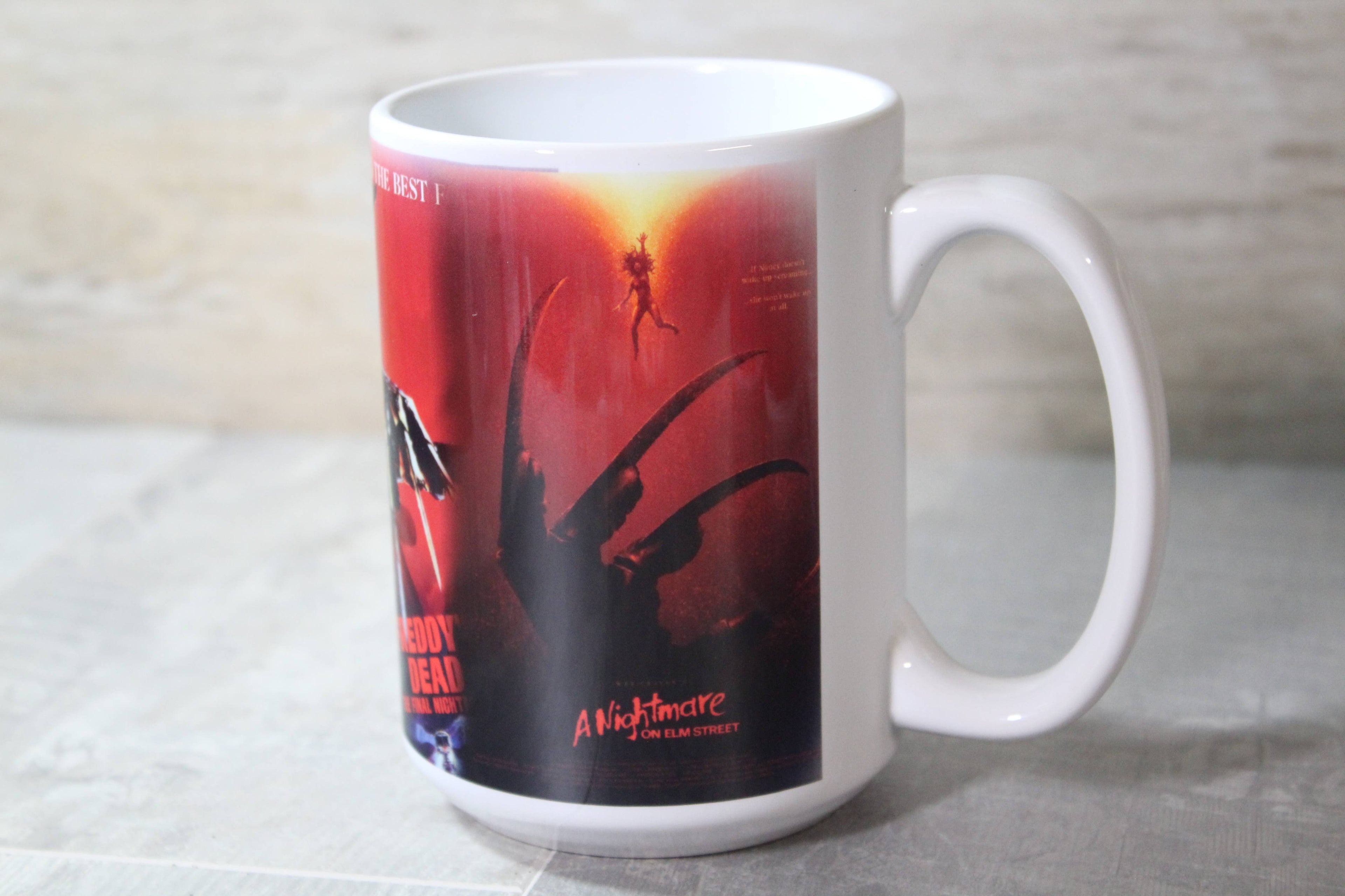 Freddy Kruger Nightmare on Elm Street // 15 Oz. Ceramic Mug