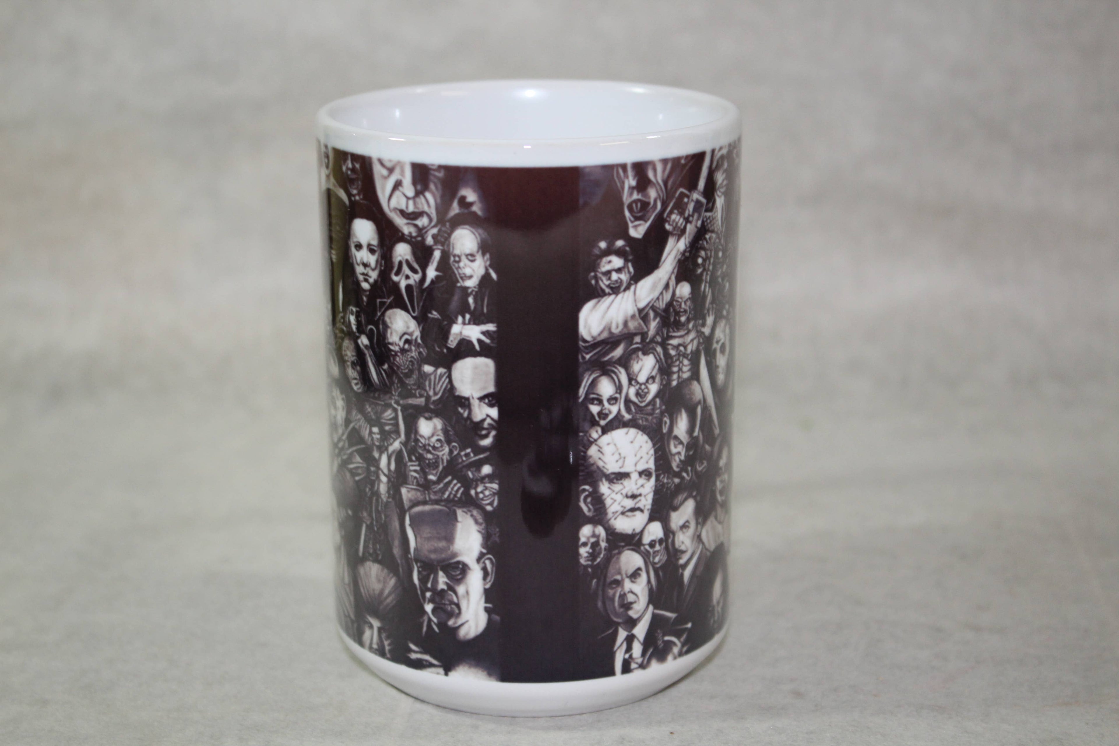 Classic Monster Movie Horror Collage