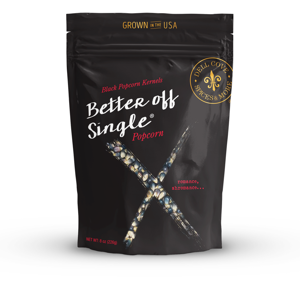 Better Off Single popcorn - Divorce Breakup Funny Humor Gift