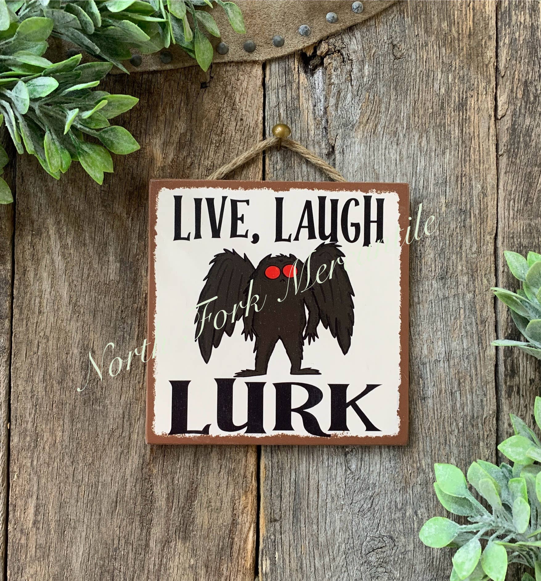 Live Laugh Lurk, Mothman, Cryptid