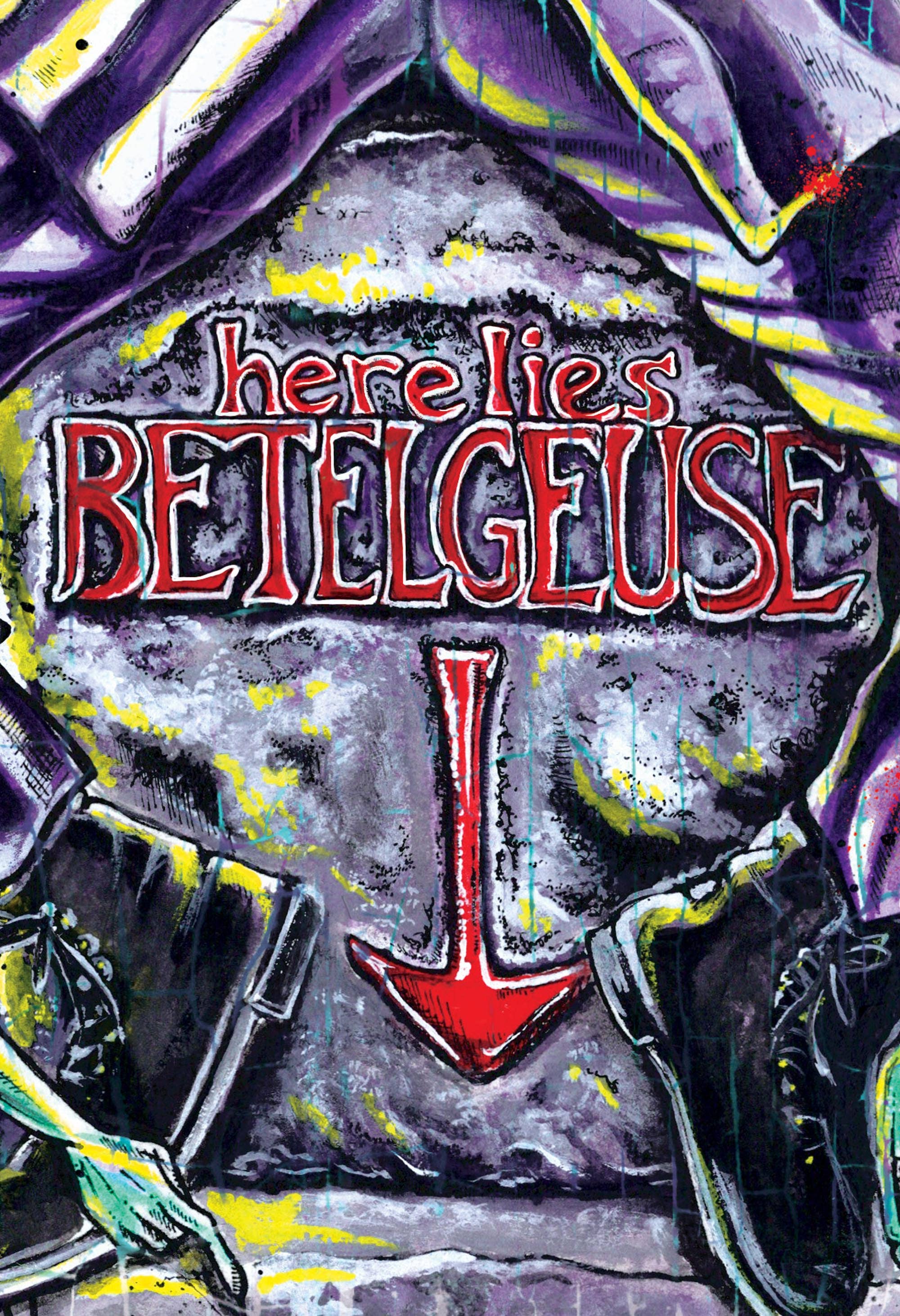 Here Lies Beetlejuice Art Print 12x18"