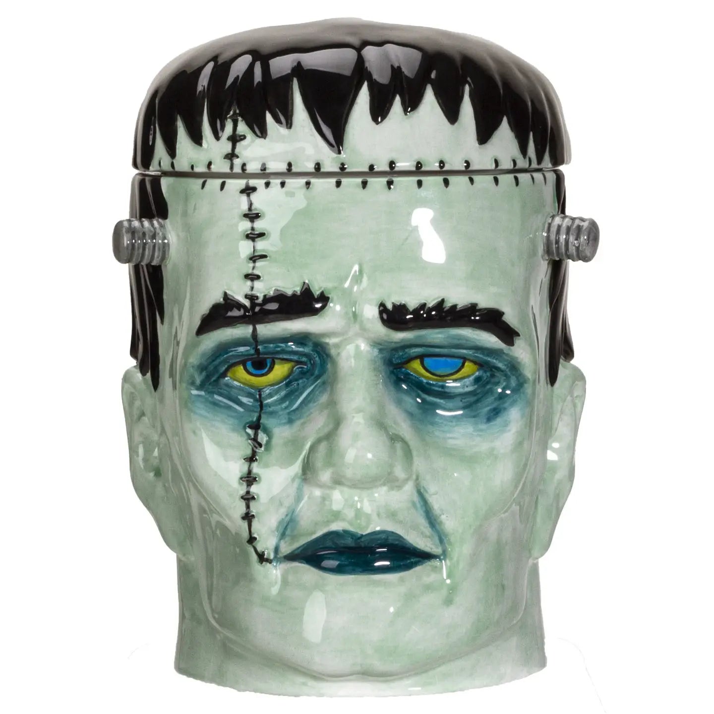 Frankenstein cookie jar