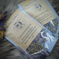 Halloween-Emporium Pretty Potions Apothecary Dreamwalker loose incense pouches with mugwort, blue lotus, and lavender.