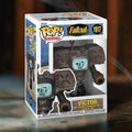 Halloween-Emporium Fallout Victor Funko Pop! vinyl figure in its original display box featuring a robot character.