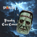 Halloween-Emporium Ghoulish Productions Franky monster can cover with realistic green skin and forehead stitches