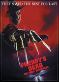 Halloween-Emporium Nightmare on Elm Street Freddy's Dead The Final Nightmare rectangular collectible fridge magnet