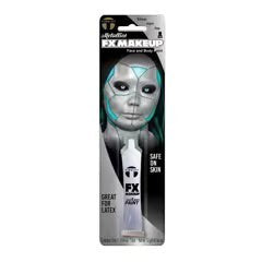Halloween-Emporium FX makeup tube for face and body painting, safe on skin and compatible with latex appliances.