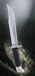 Halloween-Emporium officially licensed Ghost Face polyurethane foam prop knife with silver blade and black handle